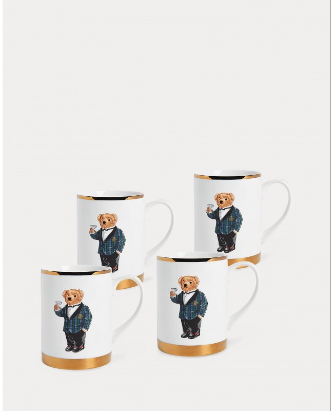 Ralph Lauren - Thompson Polo Bear Mugs (Set of 4)