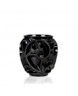 Lalique - Tourbillons Vase Black