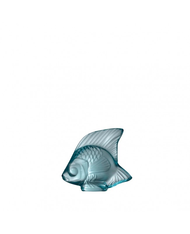 Lalique - Aquatic Fish Blue Prespolis