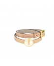 Lalique Jewelry - Cabochon Leather Brace...