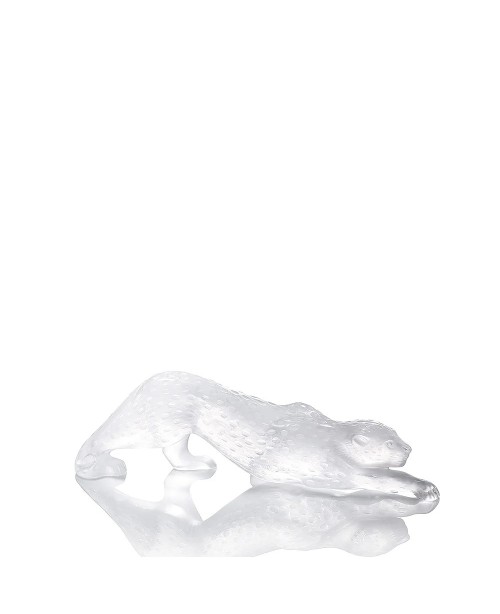 Lalique - Zeila Panther Sculpture Clear