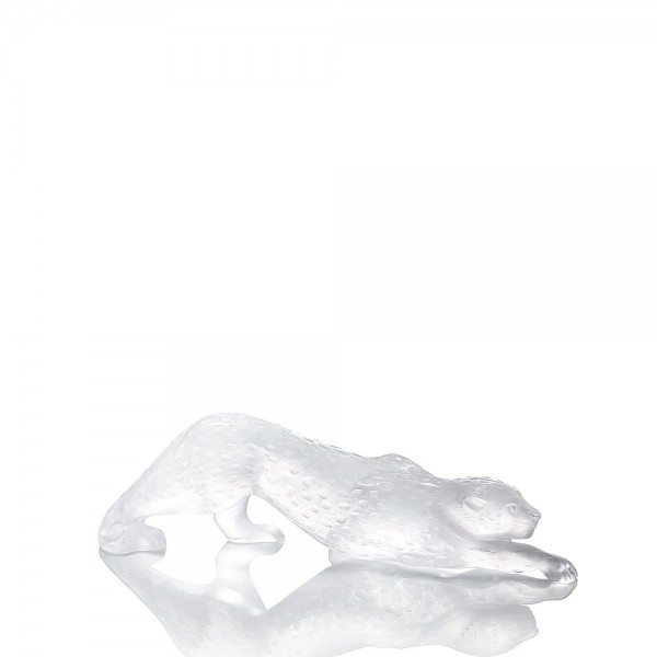 Lalique - Zeila Panther Sculpture Clear