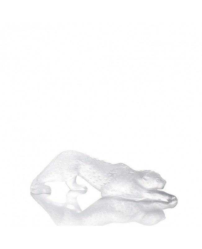 Lalique - Zeila Panther Sculpture Clear