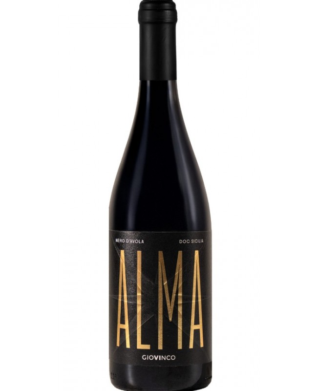 6 btls Nero d'Avola Sicilia DOC  Alma, Giovinco 75 cl - Sicilia