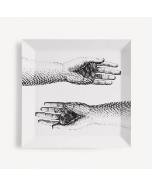 Fornasetti -  Mani Square Tray (Hands)