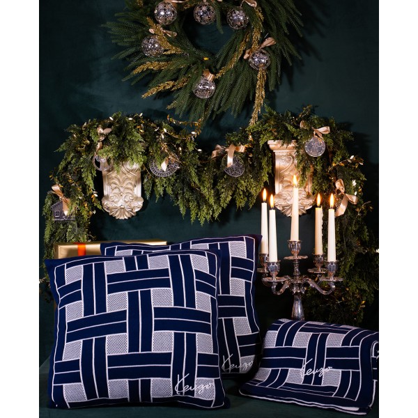 The Kenzo K Weave - Cushion & Throw