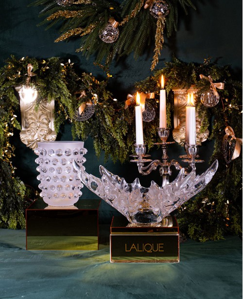 The Lalique Iconics - Mossi Grand Vase C...