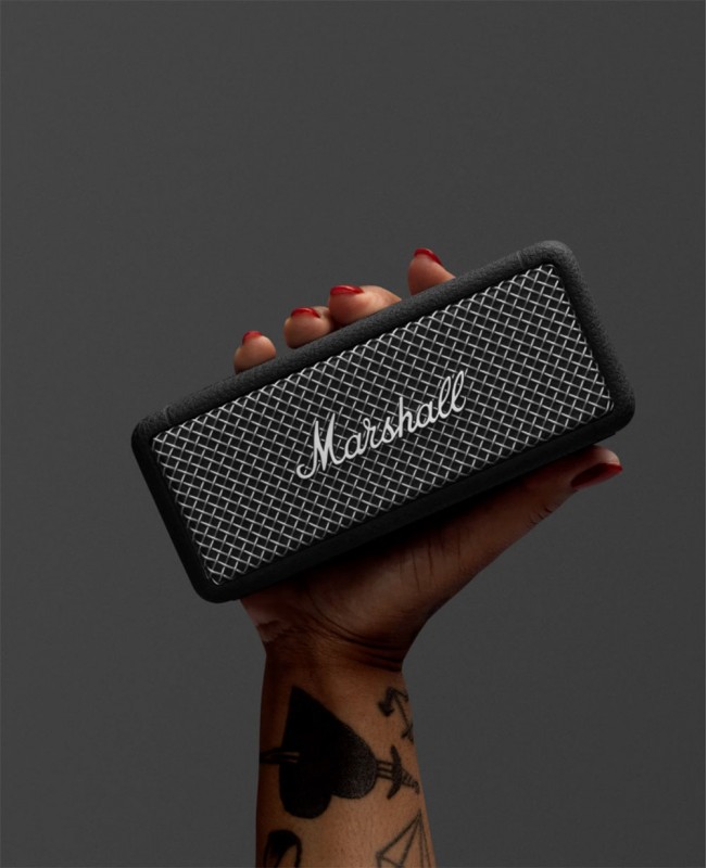 The Marshall Portable Speaker - Emberton II Black & Steel