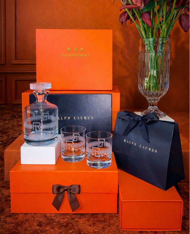 Ralph Lauren Ashton Decanter Set