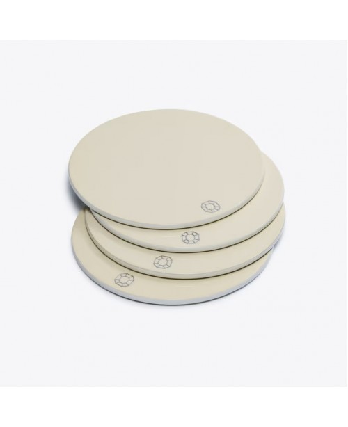 Baccarat - Octagone Lacquer Coasters S/4...
