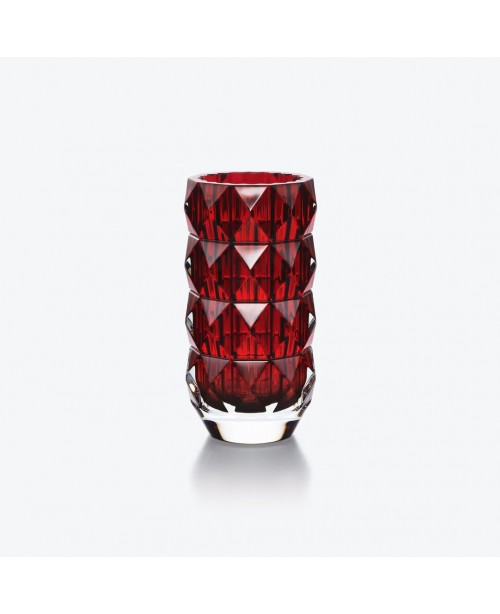 Baccarat - Louxor Round Vase 150 - Red