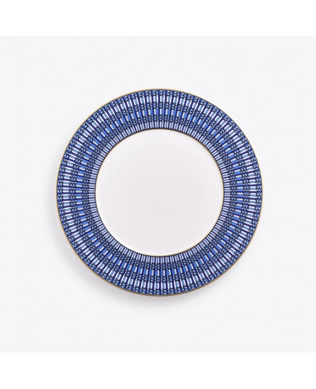Baccarat - Arcade Dinner Plate S/2 - Blue