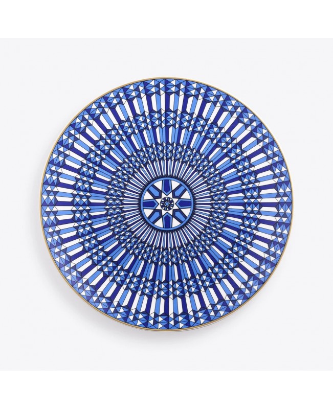 Baccarat - Arcade Presentation / Serving Plate - Blue