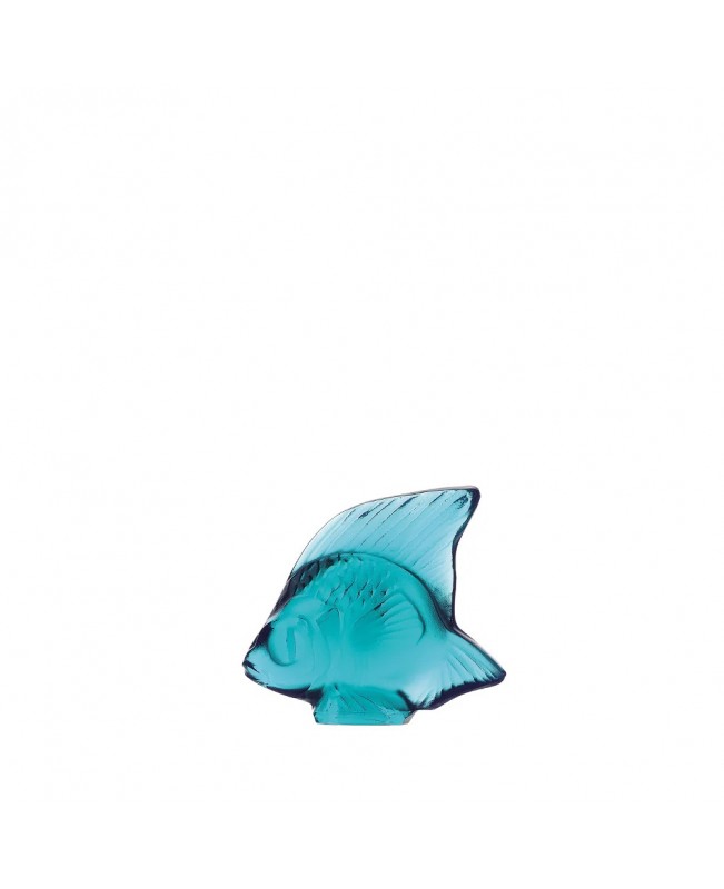 Lalique - Aquatic Fish Light Turquoise