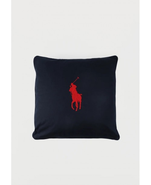 Ralph Lauren - Pony Blue/White Cushion