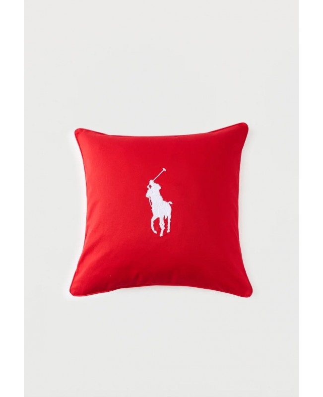 Ralph Lauren - Pony Red/White Cushion