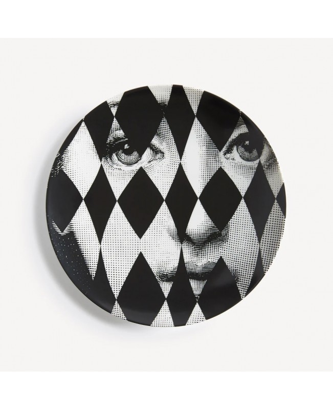 Fornasetti -  Tema e Variazioni Wall Plate n.368 (Chequered)