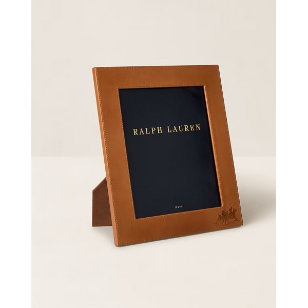 Ralph Lauren - Garrett Frame Saddle Leat...