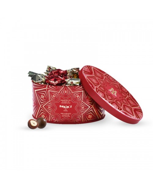 Maxim's de Paris Mini oval tin hazelnuts...