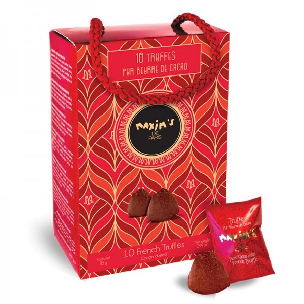 MAXIM'S DE PARIS - 10 FRENCH TRUFFLES WI...