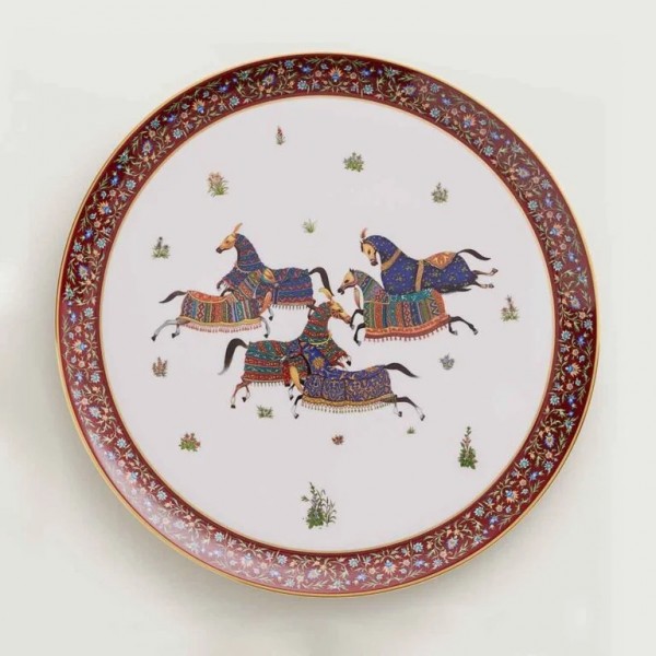 Hermes - Cheval d'Orient Round Tray N1 -...