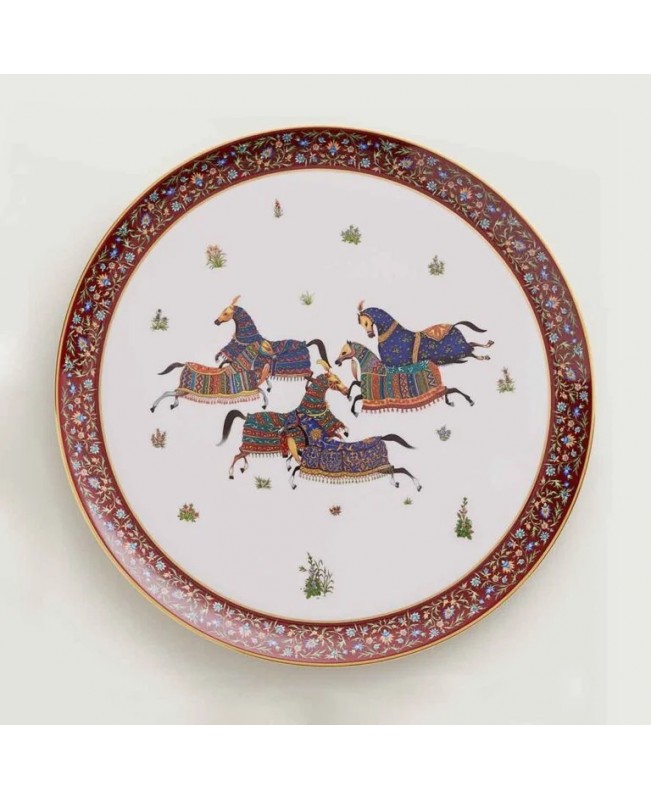 Hermes - Cheval d'Orient Round Tray N1 - Large