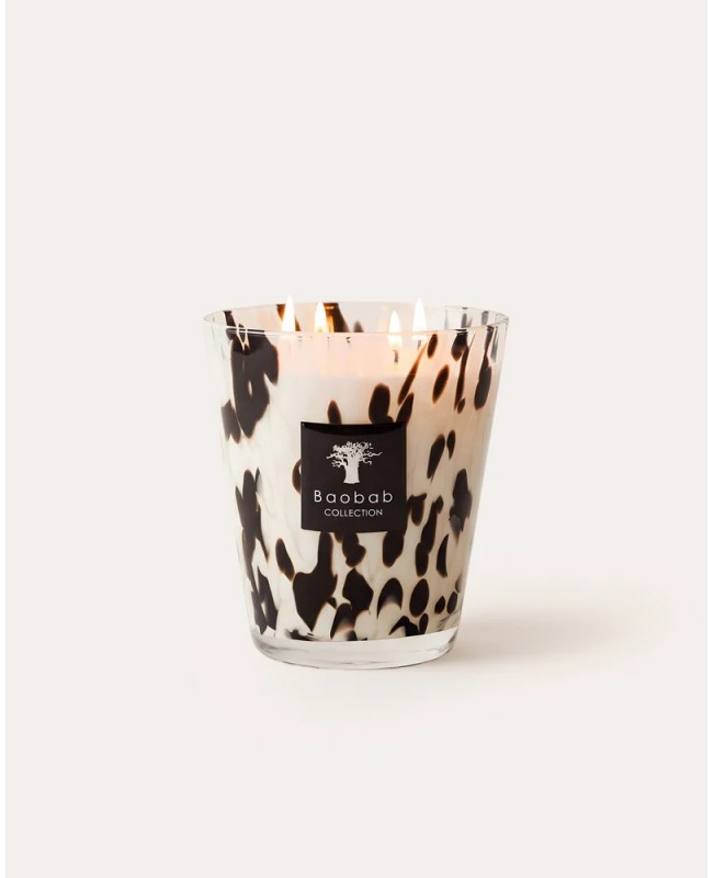 Baobab - Pearls - Black/Brown Scented Candle