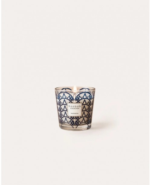 Baobab - Manhattan - Blue/Silver Candle ...