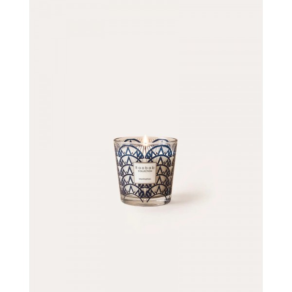 Baobab - Manhattan - Blue/Silver Candle ...