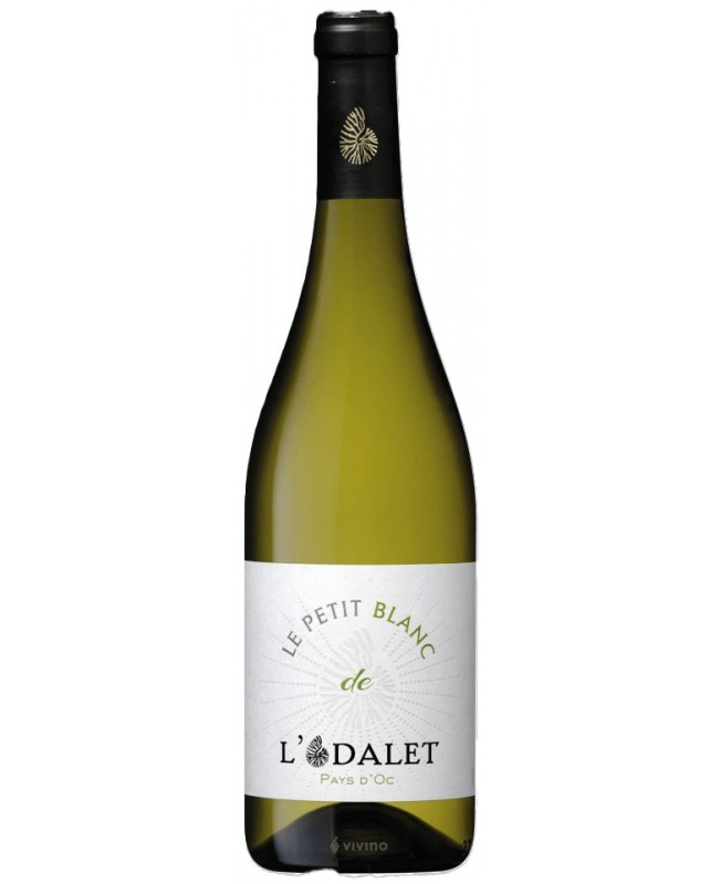 6 btls Sauvignon Vermetino Le Petit Blanc  VDP D'Oc L'Odalet 75 cl 