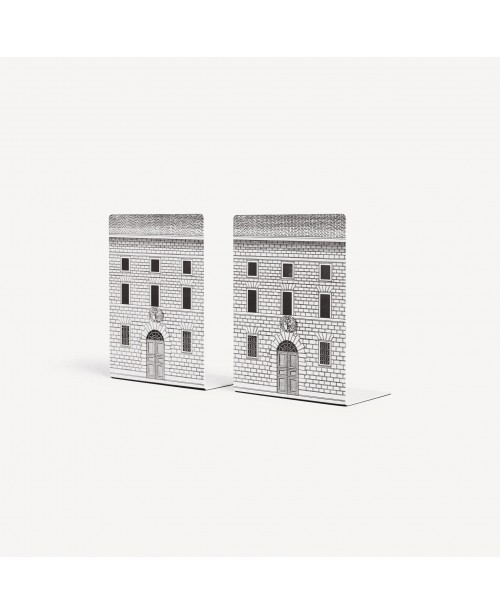 Fornasetti - Architettura Bookends S/2 N...
