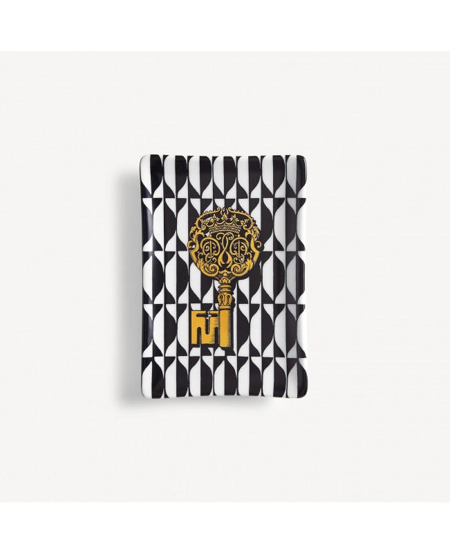 Fornasetti - ChiaviOro Vide Poche Gold Key Losanghe