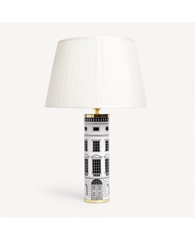 Fornasetti - Cylindrical lamp base Architettura Fornasetti - Cylindrical lamp base Architettura