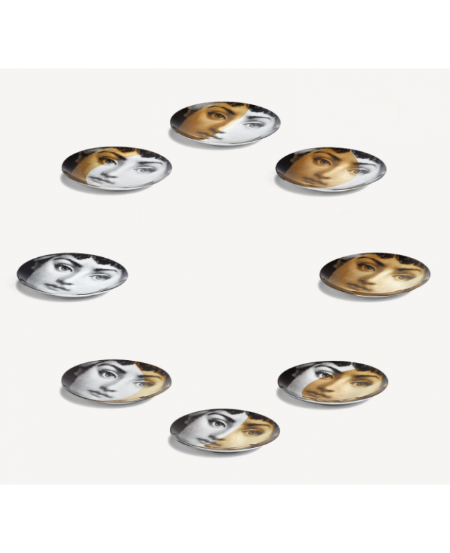 Fornasetti - Set of 8 Fasi Lunari