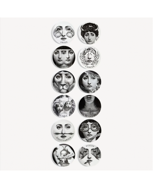 Fornasetti - Lo Zodiaco Plates