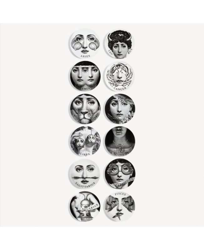 Fornasetti - Lo Zodiaco Plates