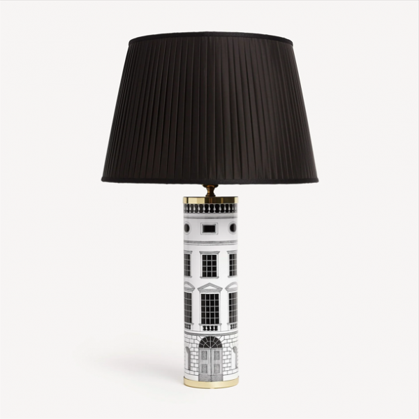 Fornasetti - Cylindrical lamp base Archi...