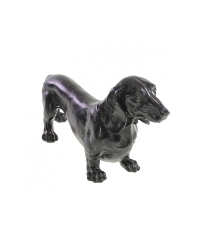 WNR - Ornaments - Black Anthracite Dachshund Large