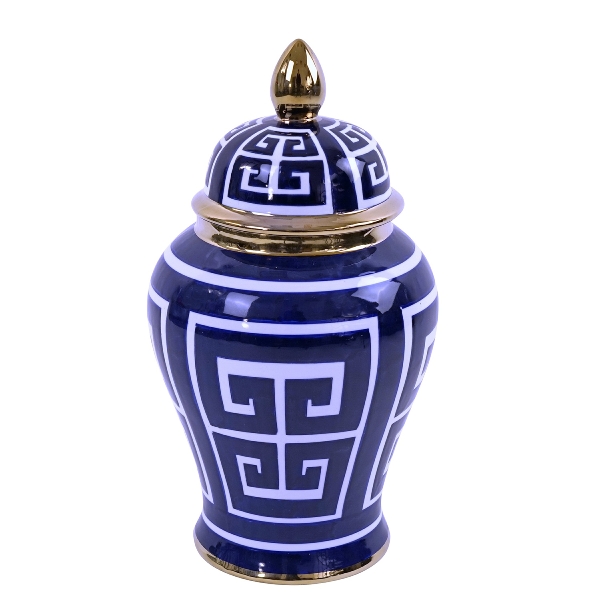 WNR - Ginger Jar - Blue & White larg...