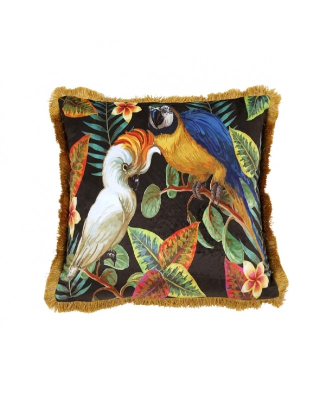 WNR - Cushion - Jungle Love with Fringe Araruna