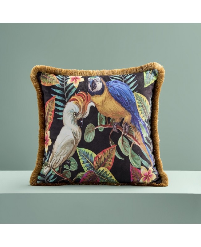 WNR - Cushion - Jungle Love with Fringe Araruna