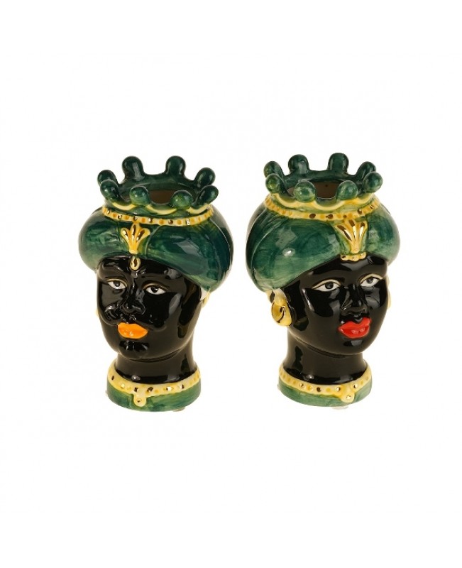 WNR - Vase - Testa Di Morro Heads S/2