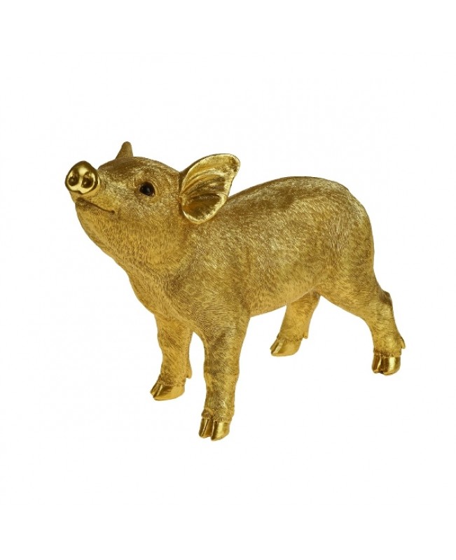 WNR - Ornaments - Lucy Gold Pig