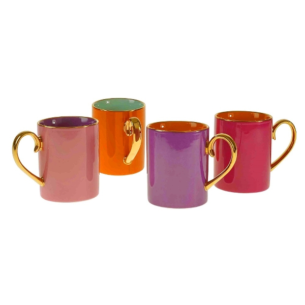 WNR - Fancy - S/4 Mugs