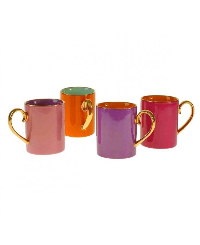WNR - Fancy - S/4 Mugs