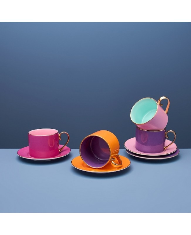 WNR - Fancy - Tea Cups & Saucer S/4 WNR - Fancy - Tea Cups & Saucer S/4