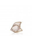 Lalique - Aquatic Sculpture Gold Lustre