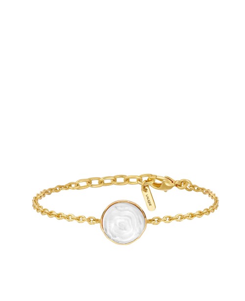 Lalique Jewelry - Pivoine Bracelet White...