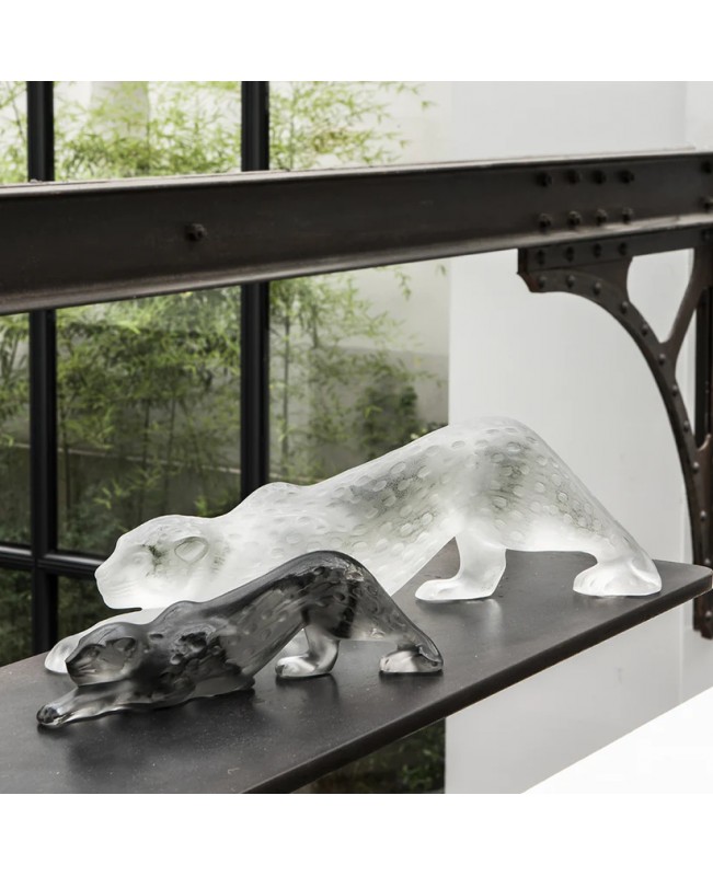 Lalique - Zeila Panther Sculpture Clear Lalique - Zeila Panther Sculpture Clear