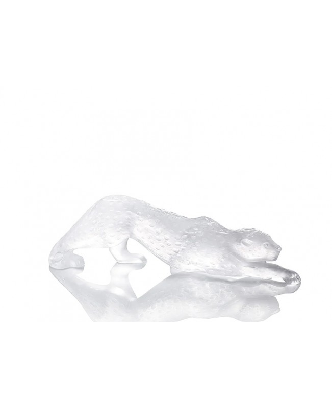 Lalique - Zeila Panther Sculpture Clear